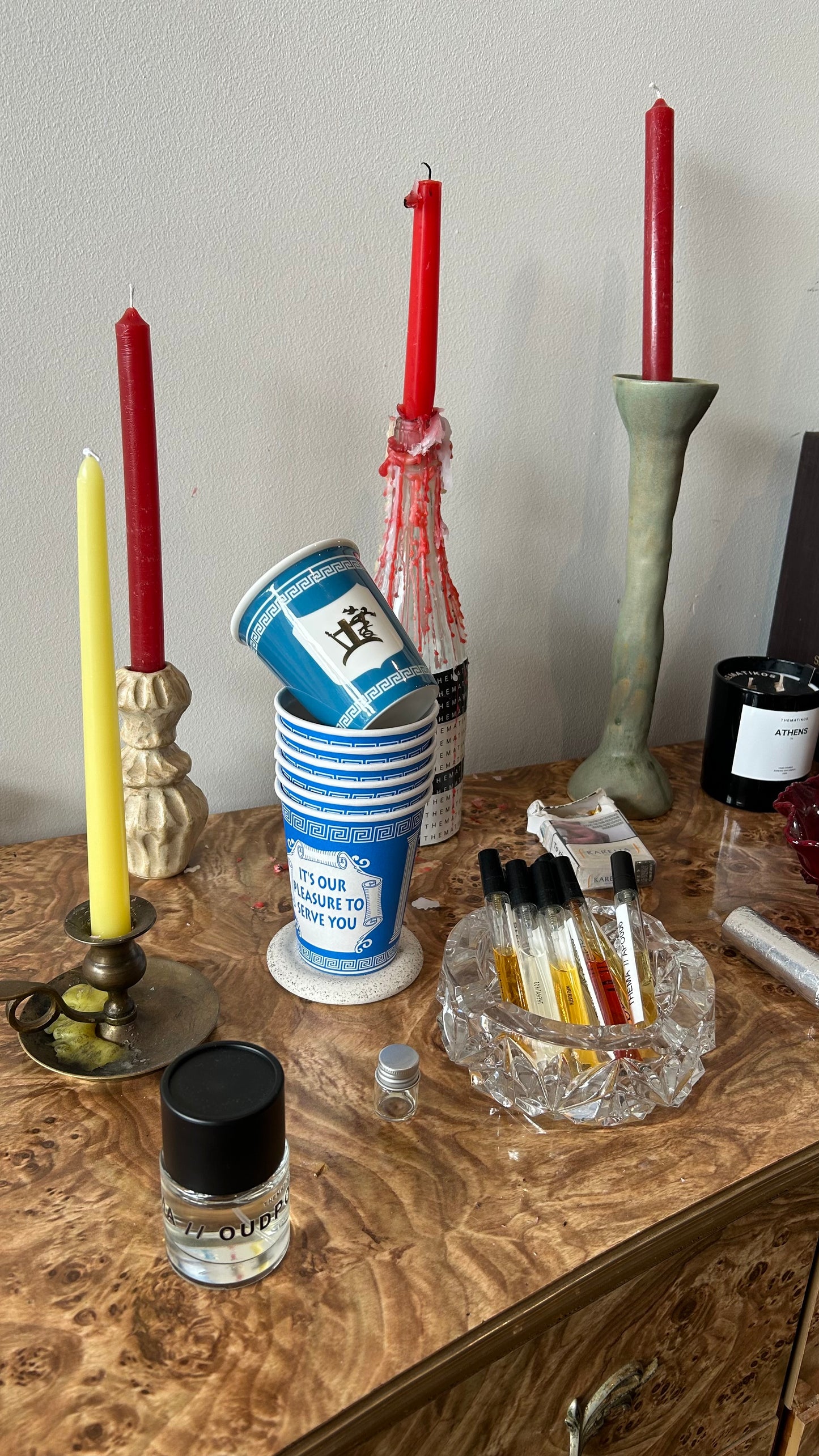 THEMATIKOS COFFEE SCENT CANDLE - ASTORIA CUP