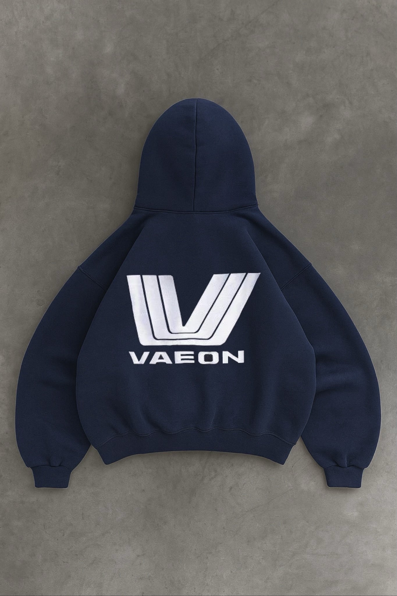 HIMERA 420 GSM 100% BRUSHED COTTON ROYAL NAVY BLUE HOODIE