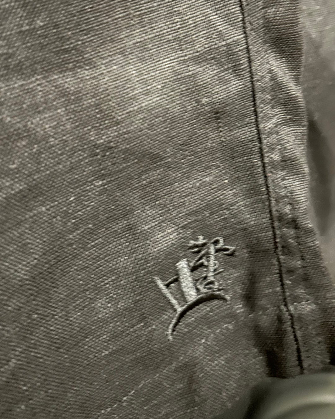 NERIA 100% LINEN SHORT BLACK