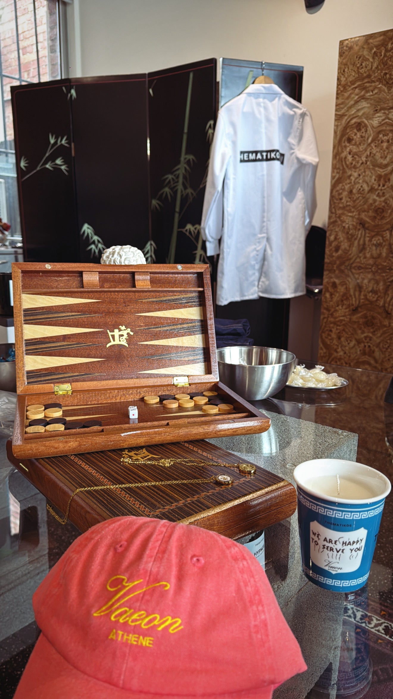 THEMATIKOS COFFEE SCENT CANDLE - ASTORIA CUP