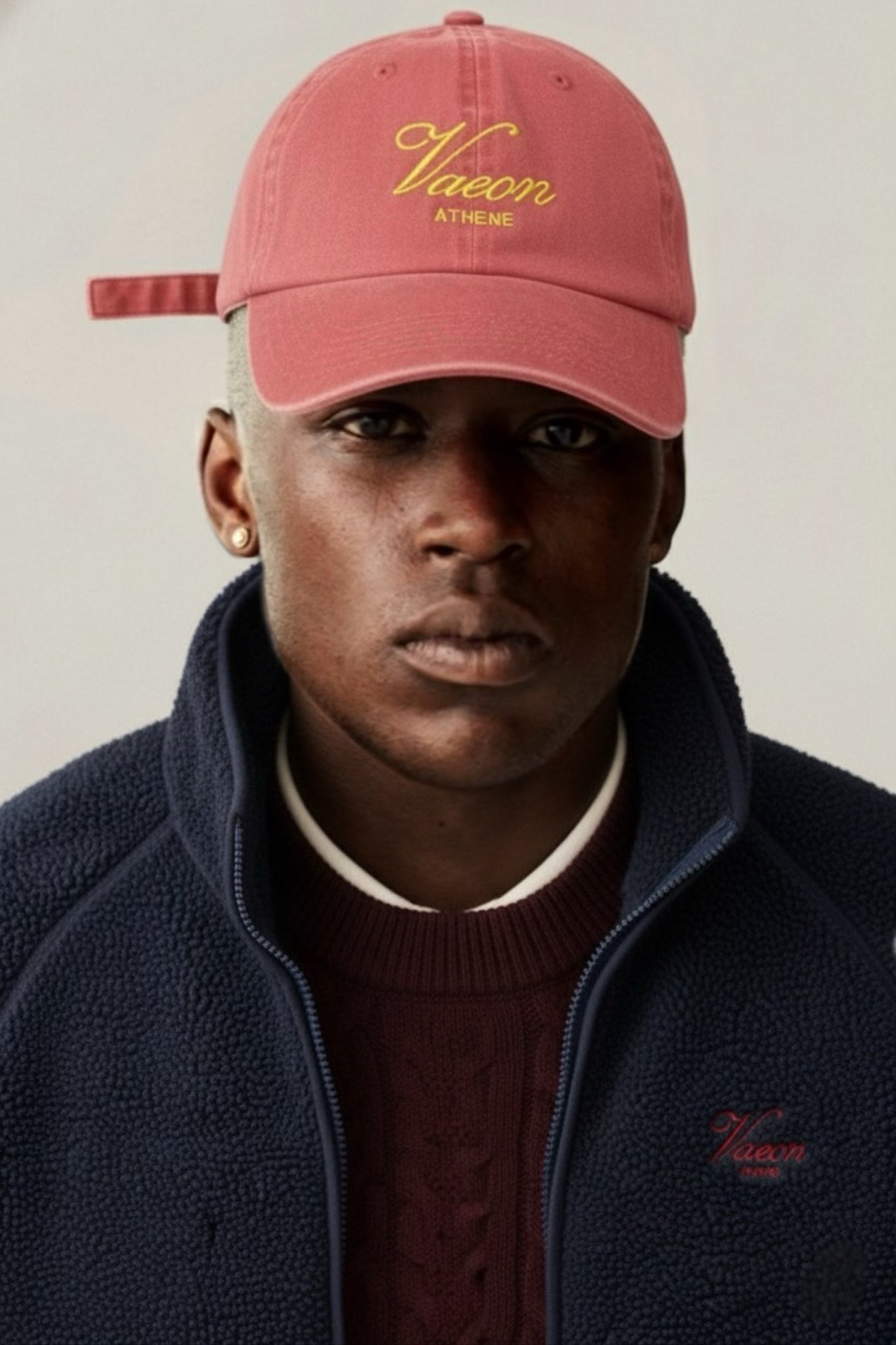 VAEON WASHED RED CAP