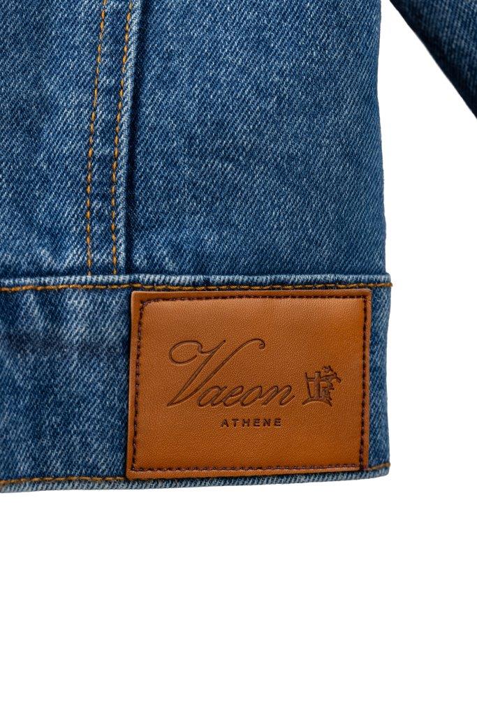 CRUCIBLE 12000 STITCHES CROPPED TRUCKER JACKET