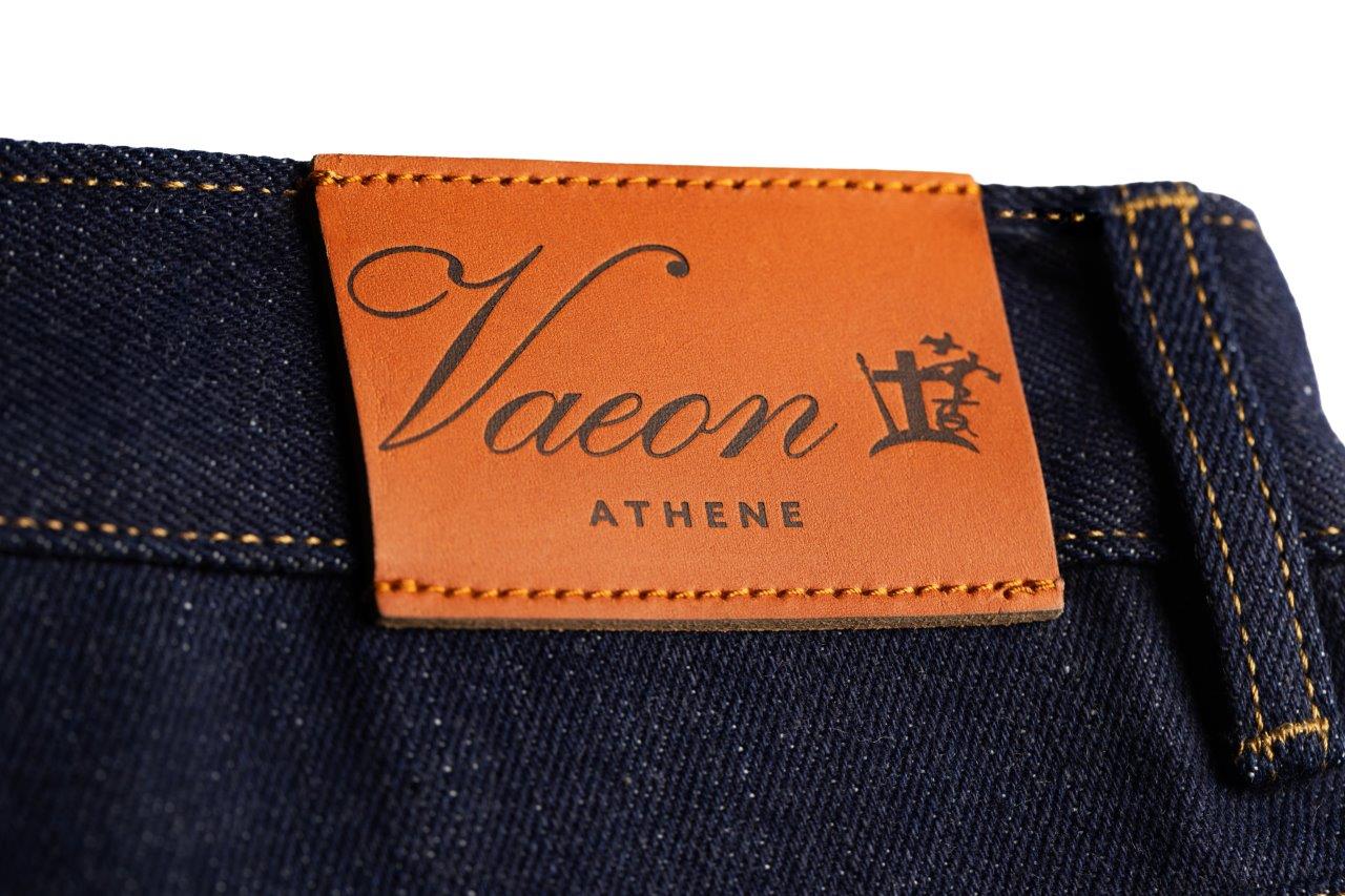 RAW SELVEDGE DENIM STRAIGHT LEG JEANS