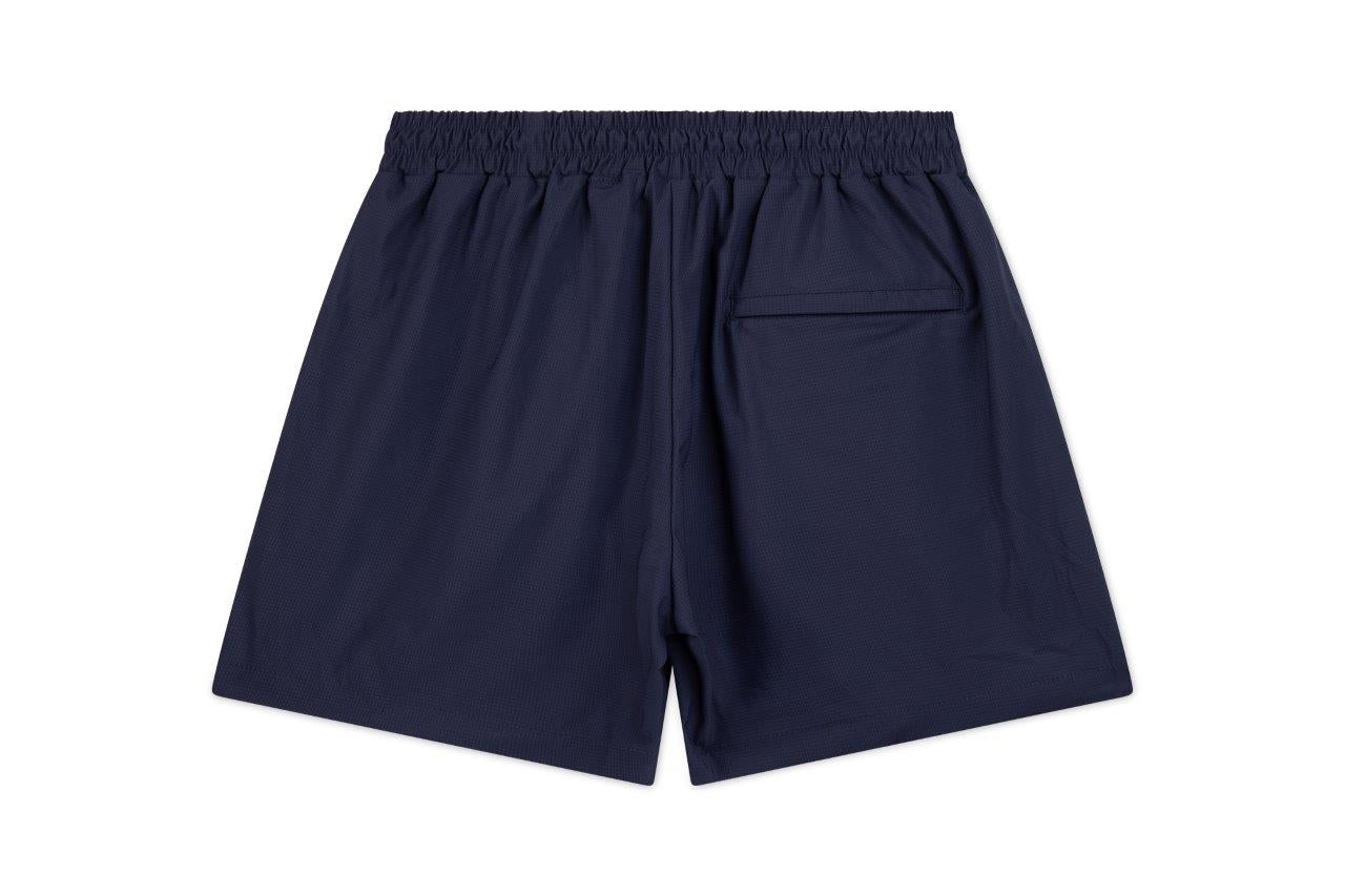 NIKEON RIP STOP ATHLETIC SHORTS NAVY